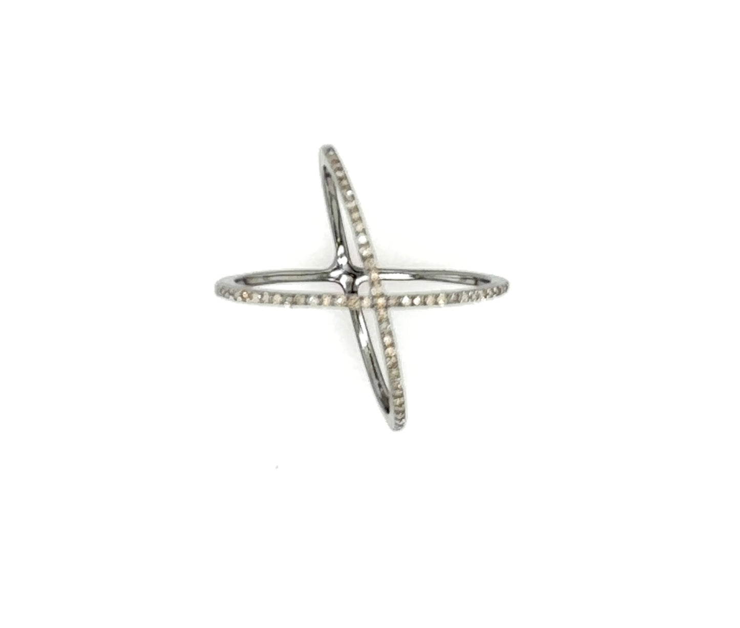 X Diamond Ring