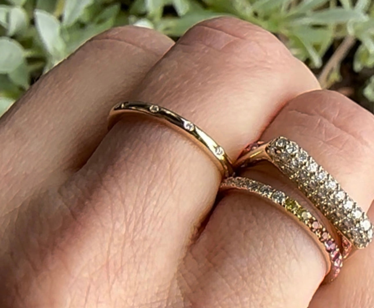 Sienna Diamond & RainbowEternity Ring