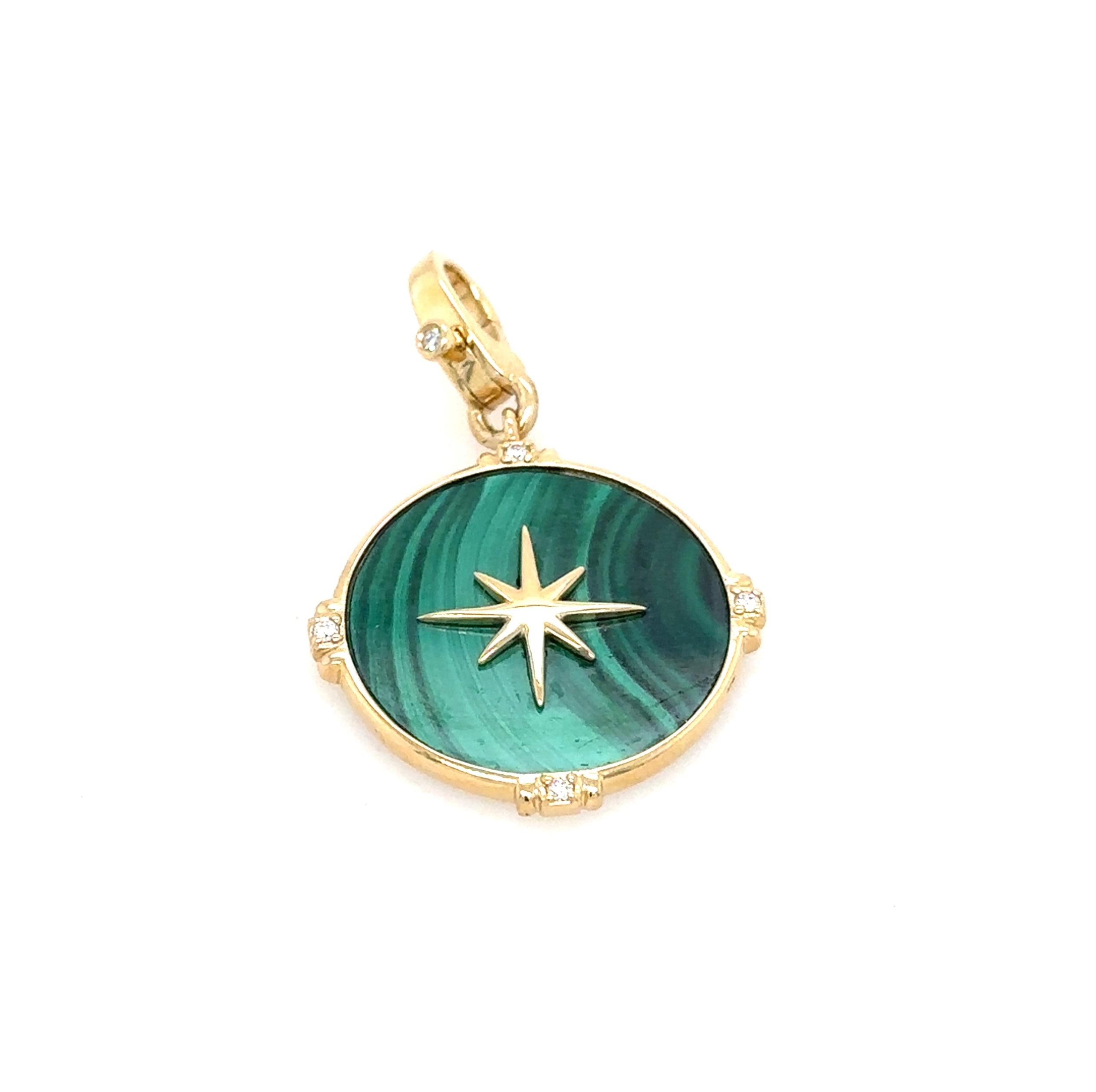 Mavery Malachite Star Enhancer Pendant