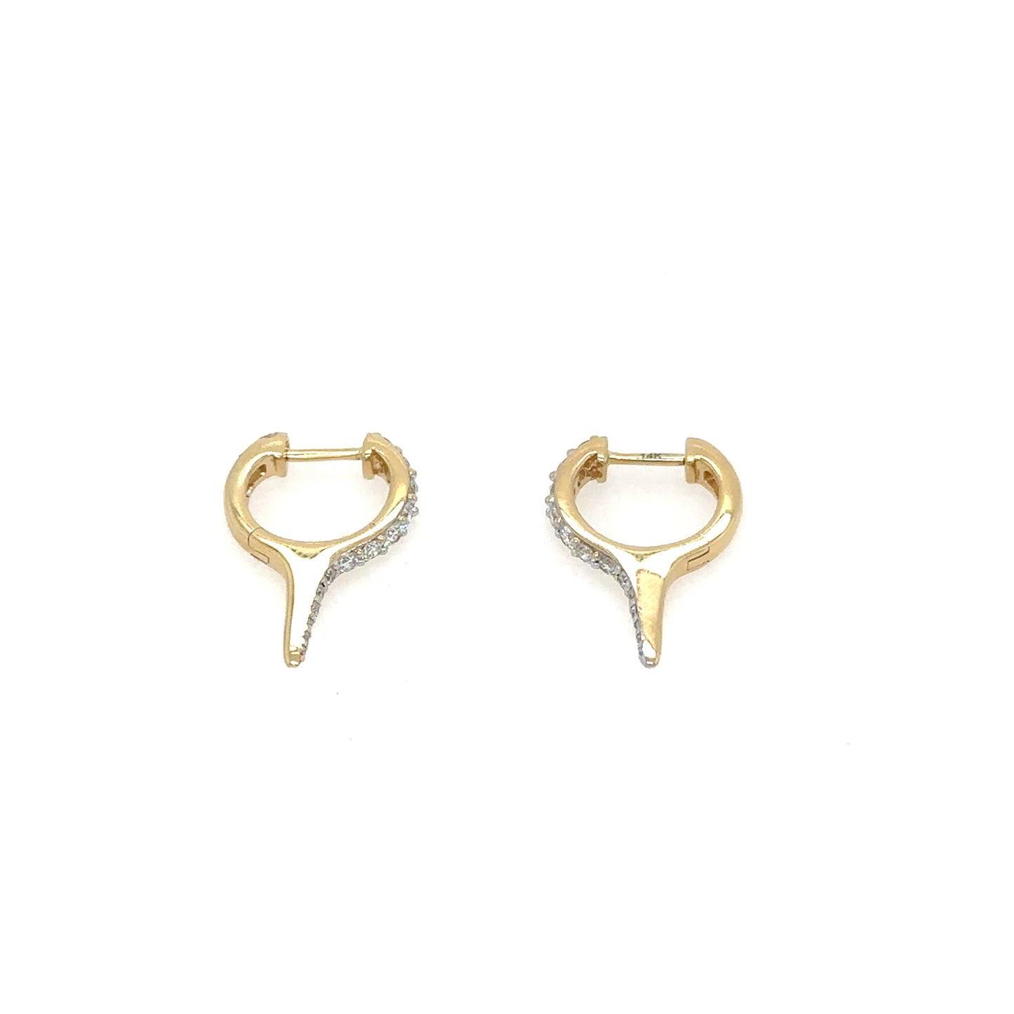 Baby Diamond Spear Earring