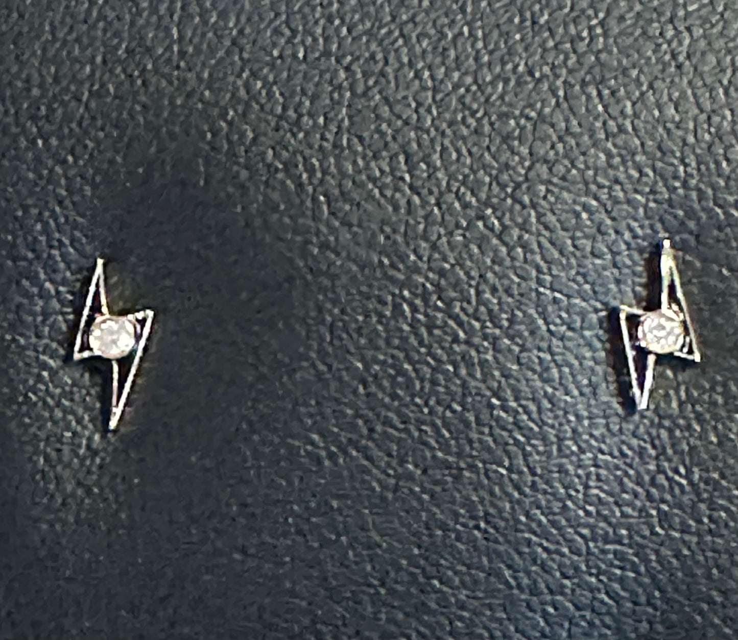 Mini Lightning Bolt Studs