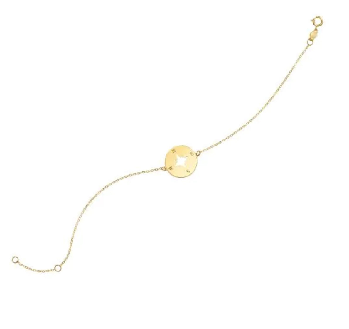 Golden Compass Bracelet