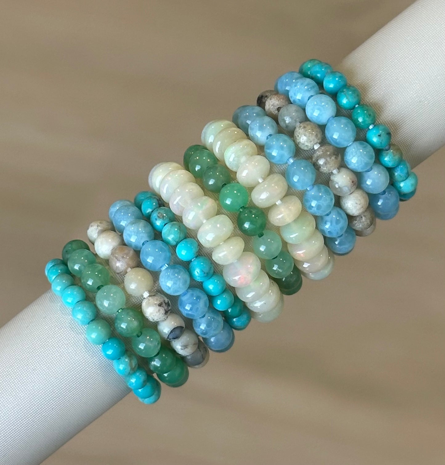 Luxe Stretch Bead Rings