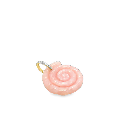 Heart of The Tide One of a Kind Shell Pendant