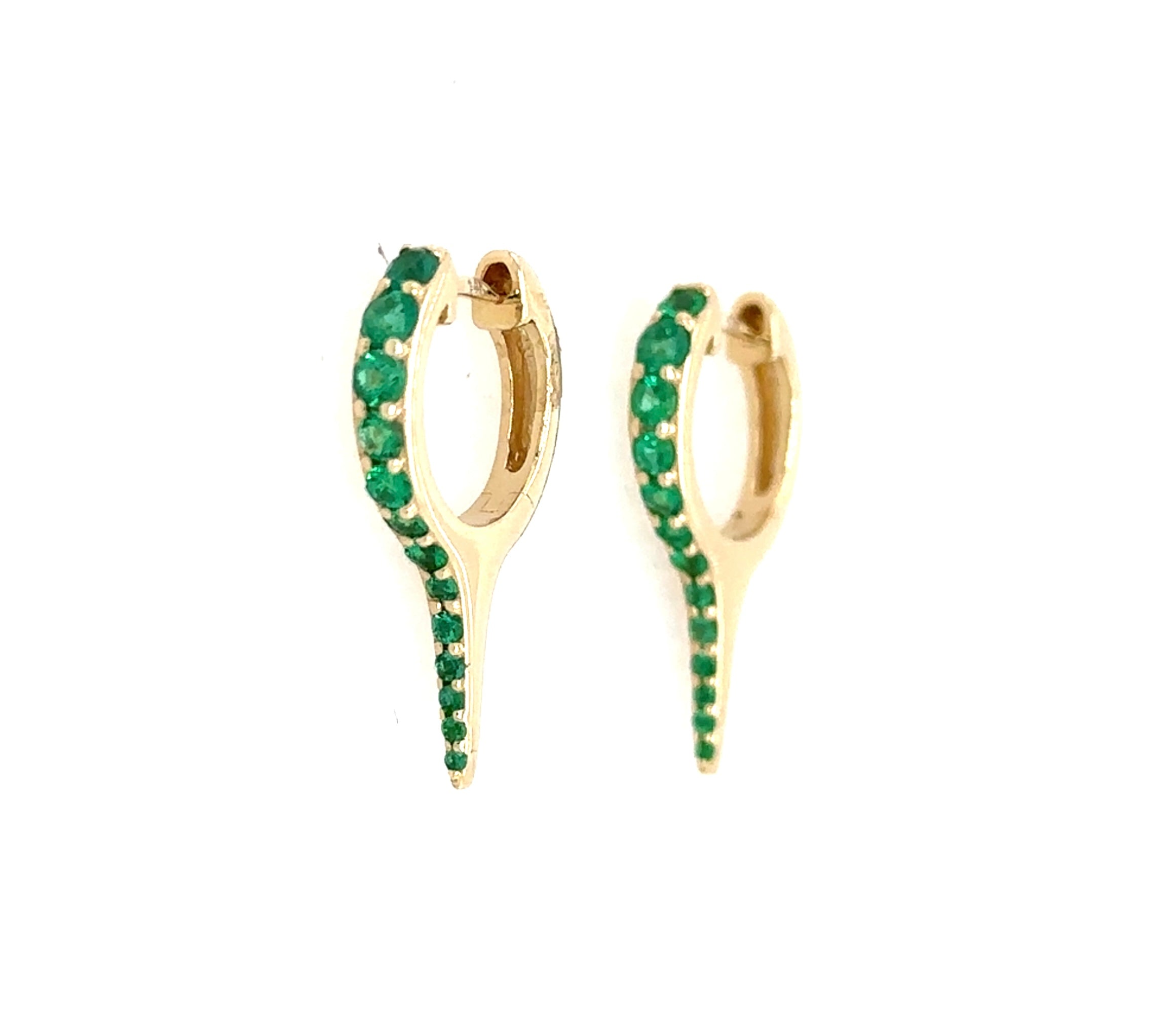 Baby Diamond Spear Earring