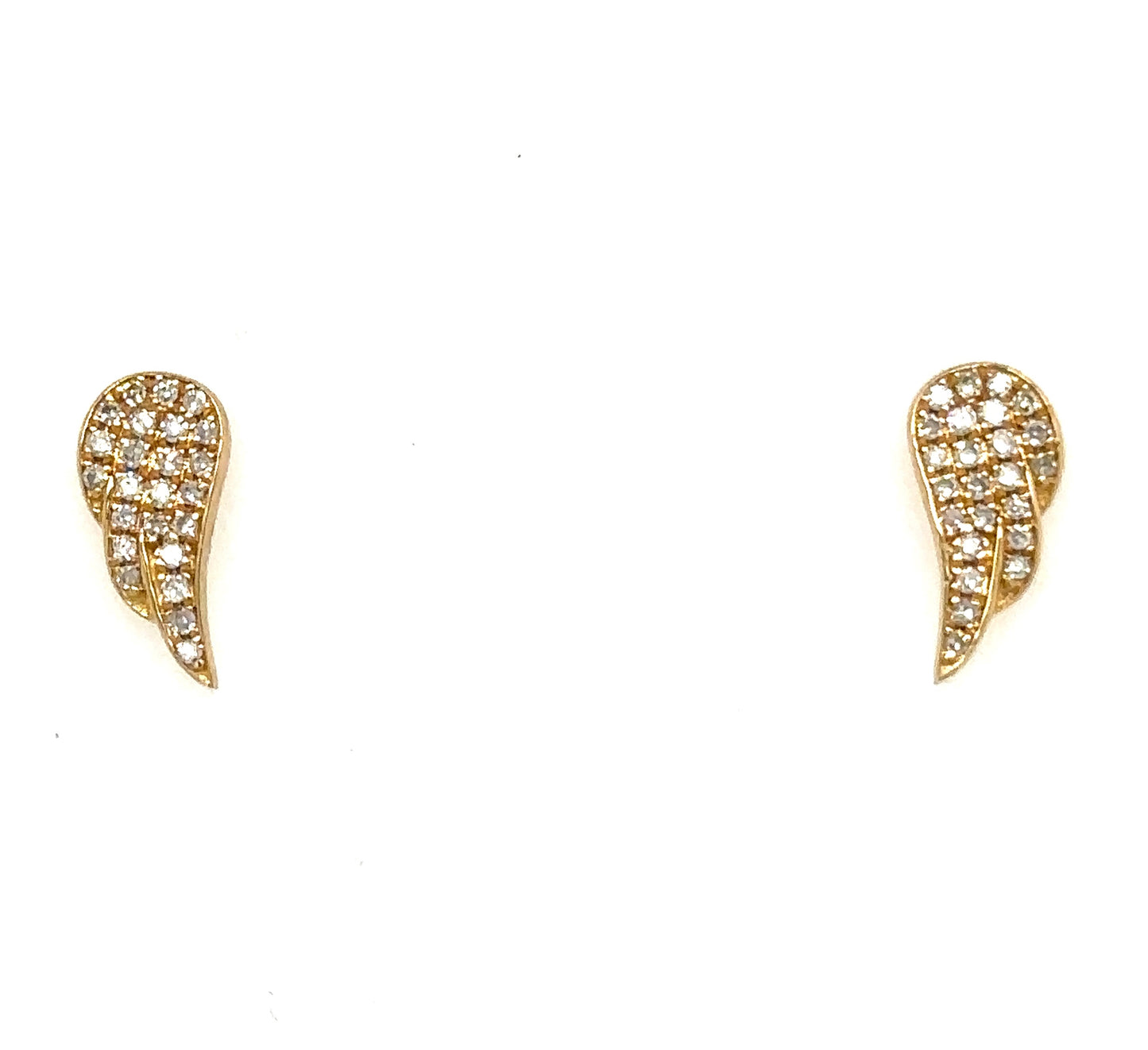 Baby Angel Wing Stud Earrings