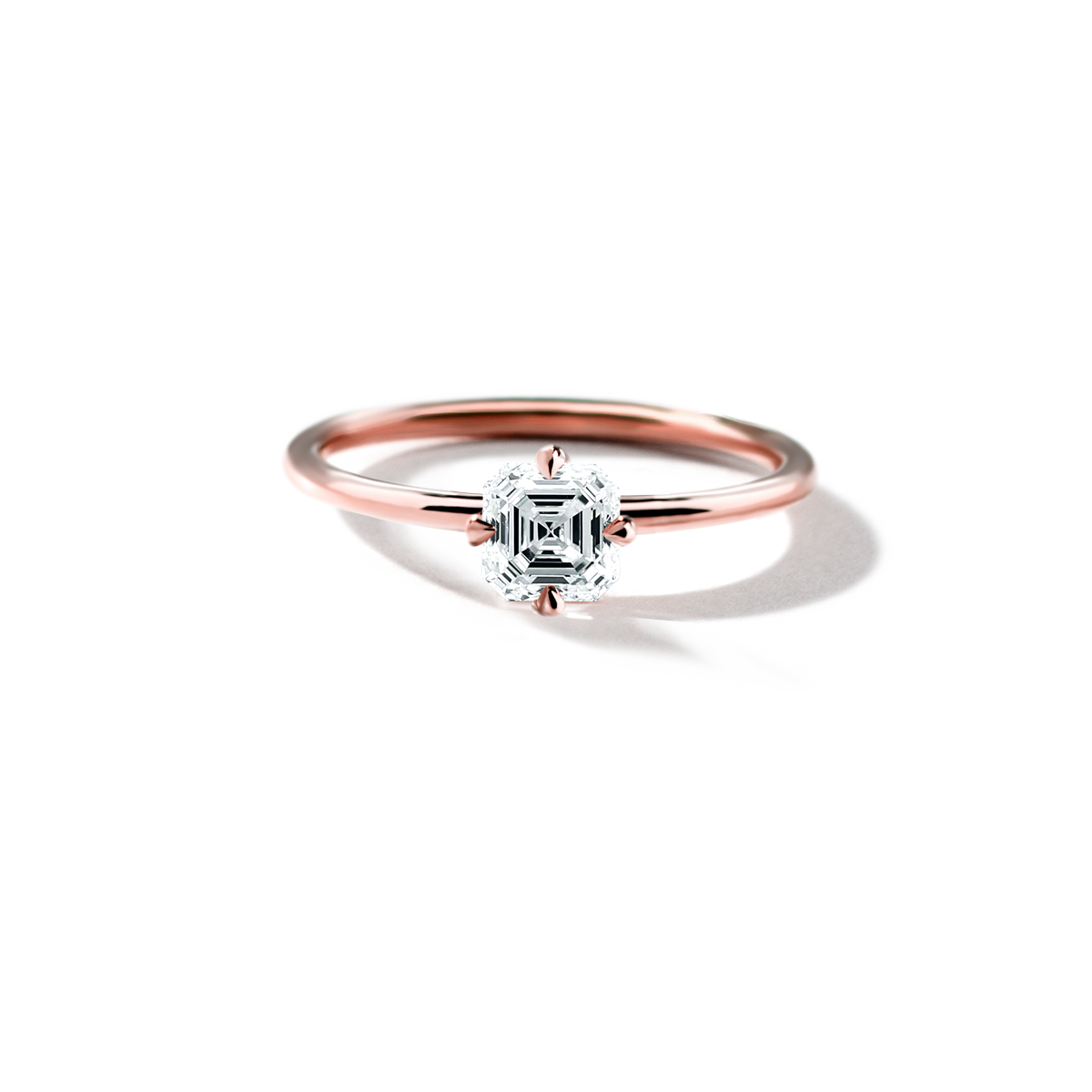 JBJ Solitaire Diamond Engagement Ring