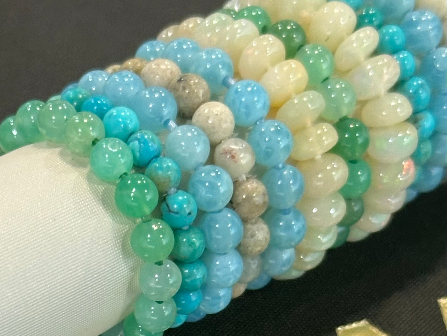 Luxe Stretch Bead Rings