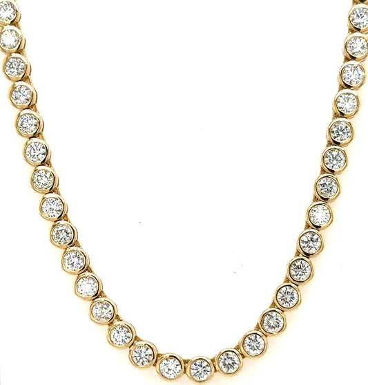 Diana Diamond Tennis Necklace