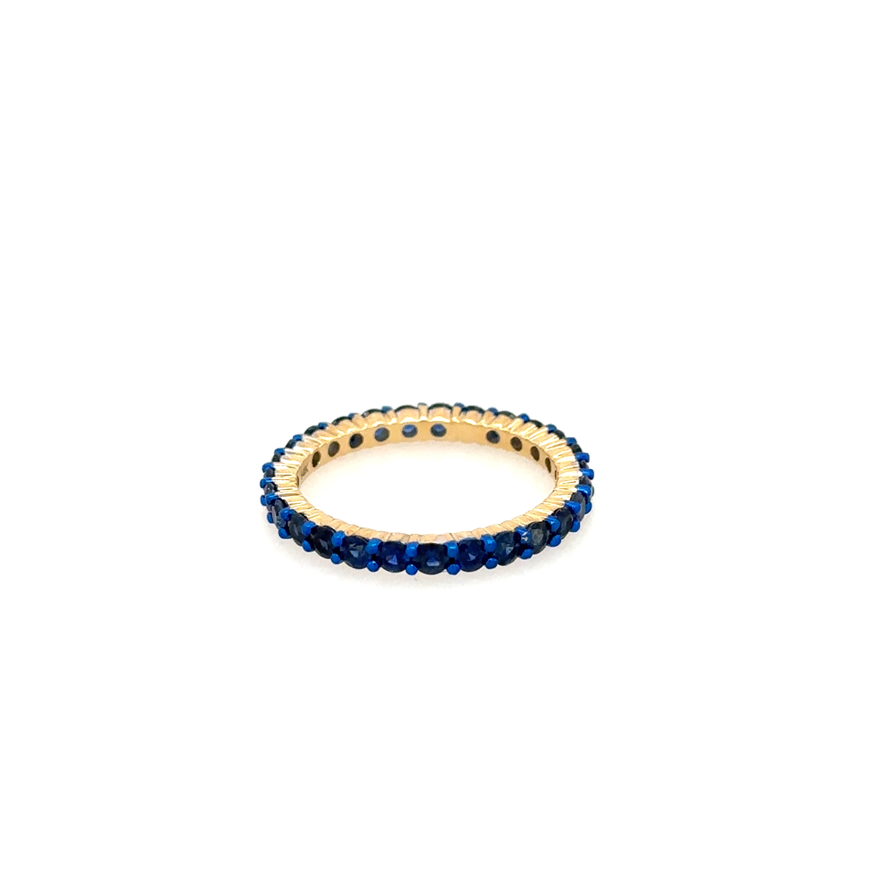 Gemstone Eternity Band