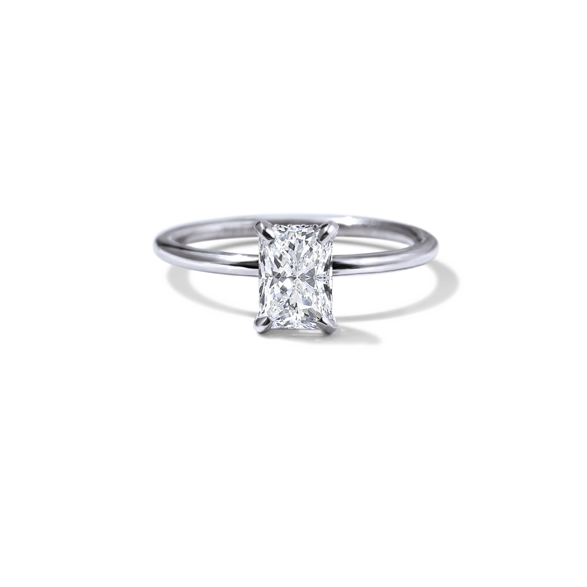 JBJ Solitaire Diamond Engagement Ring