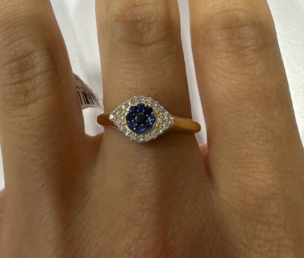 Kelly Evil Eye Ring