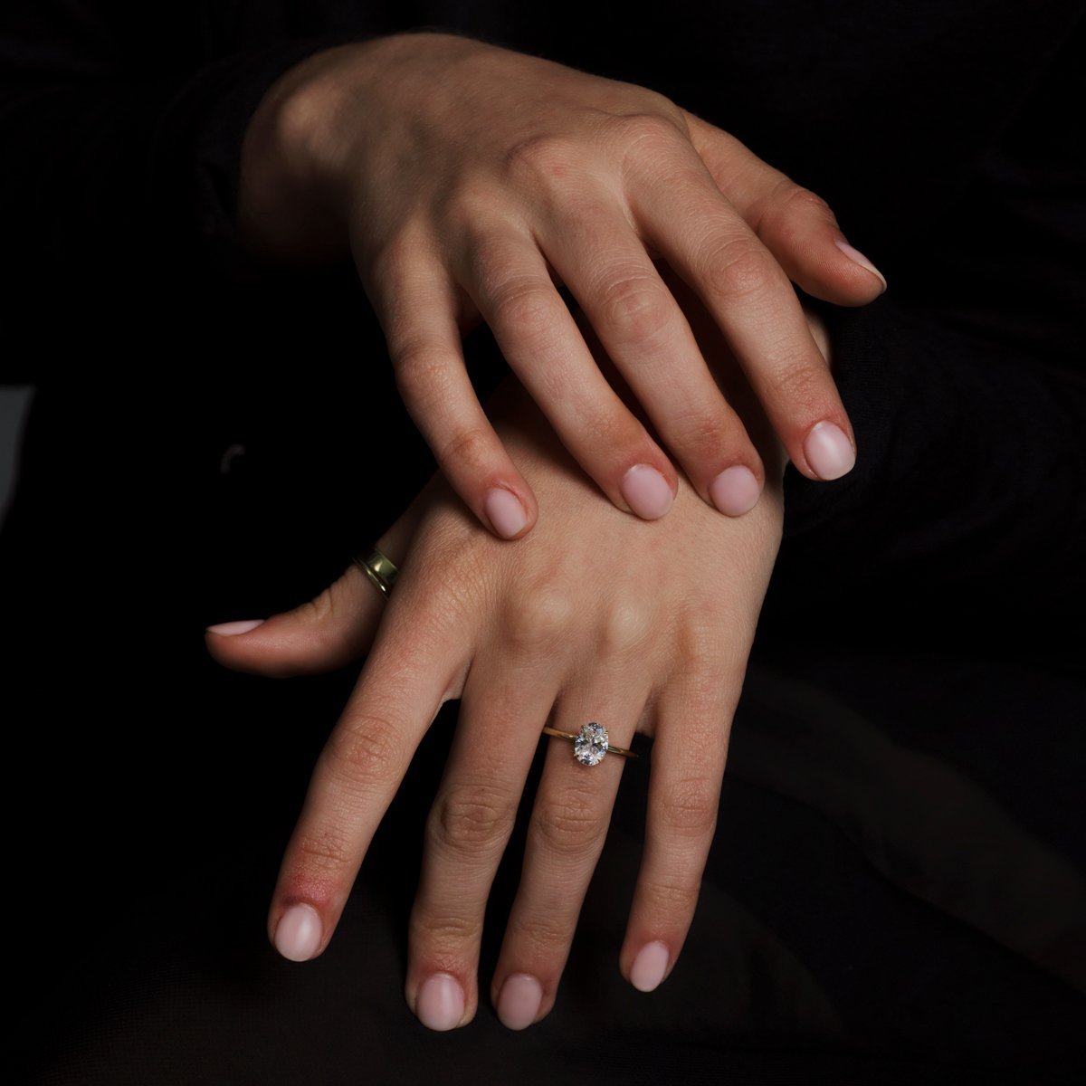 JBJ Solitaire Diamond Engagement Ring