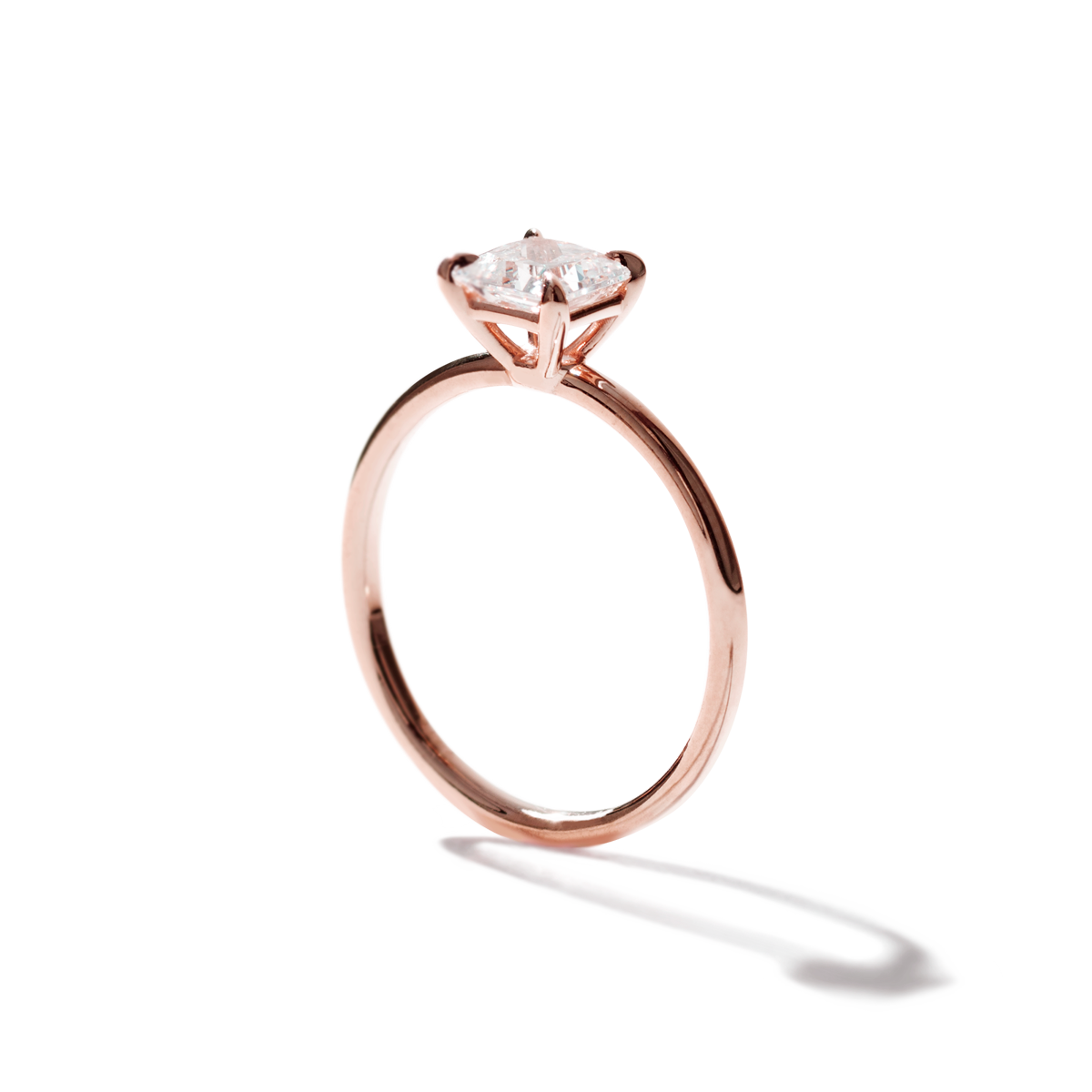 JBJ Solitaire Diamond Engagement Ring
