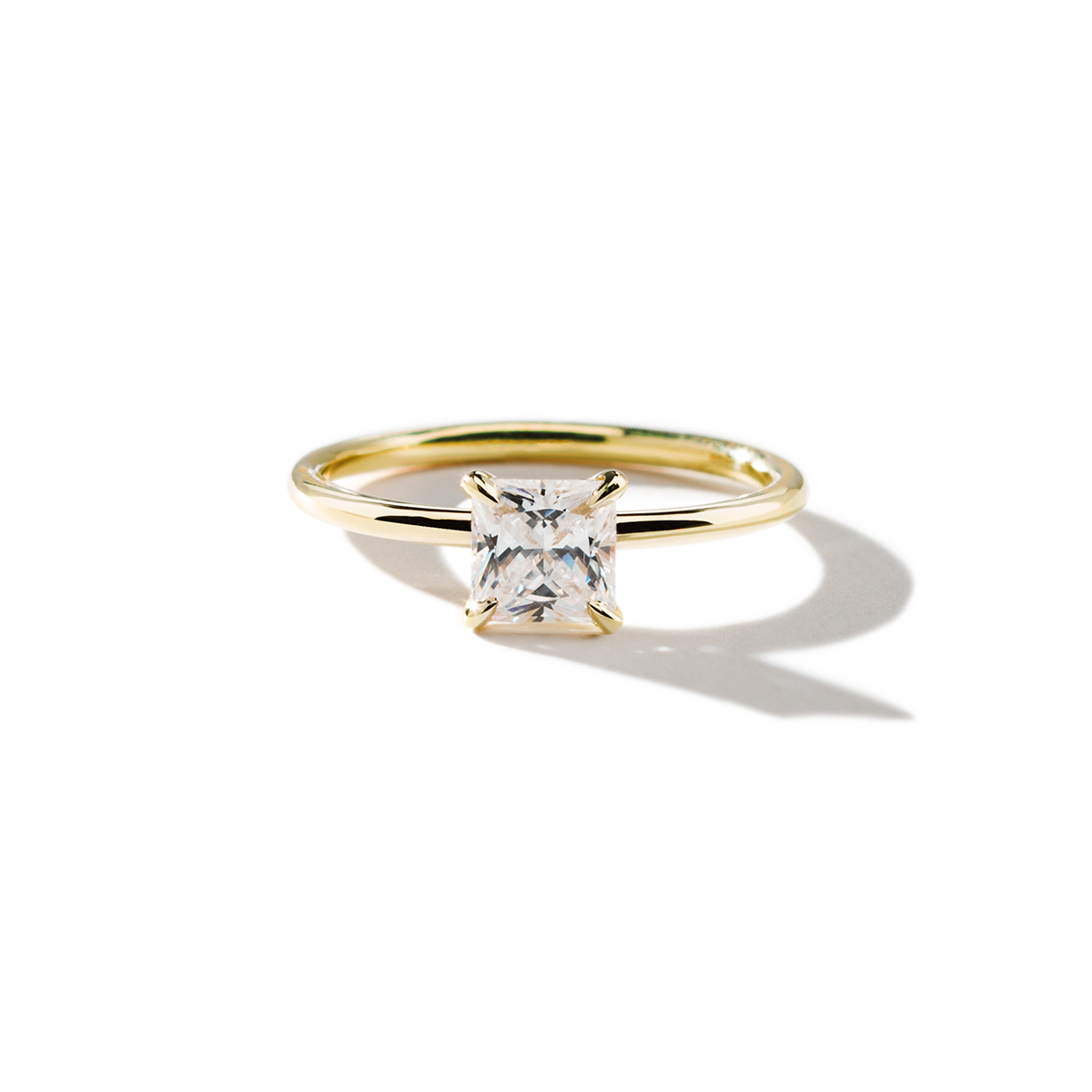 JBJ Solitaire Diamond Engagement Ring