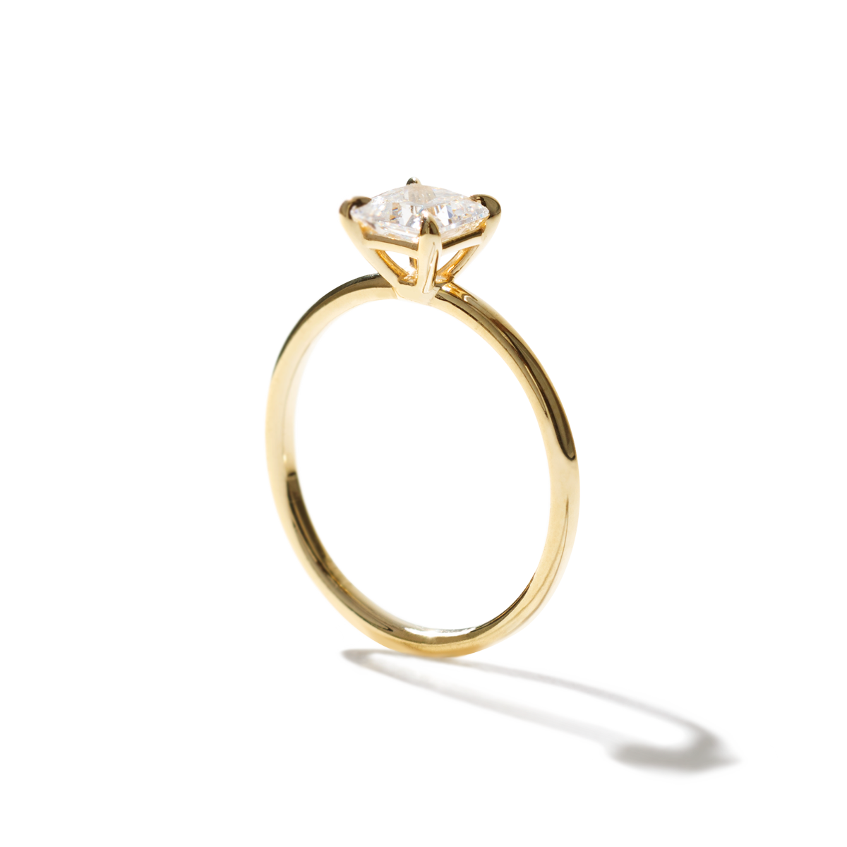 JBJ Solitaire Diamond Engagement Ring