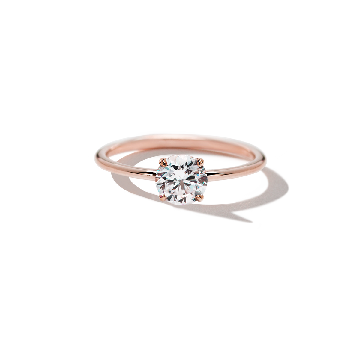 JBJ Solitaire Diamond Engagement Ring