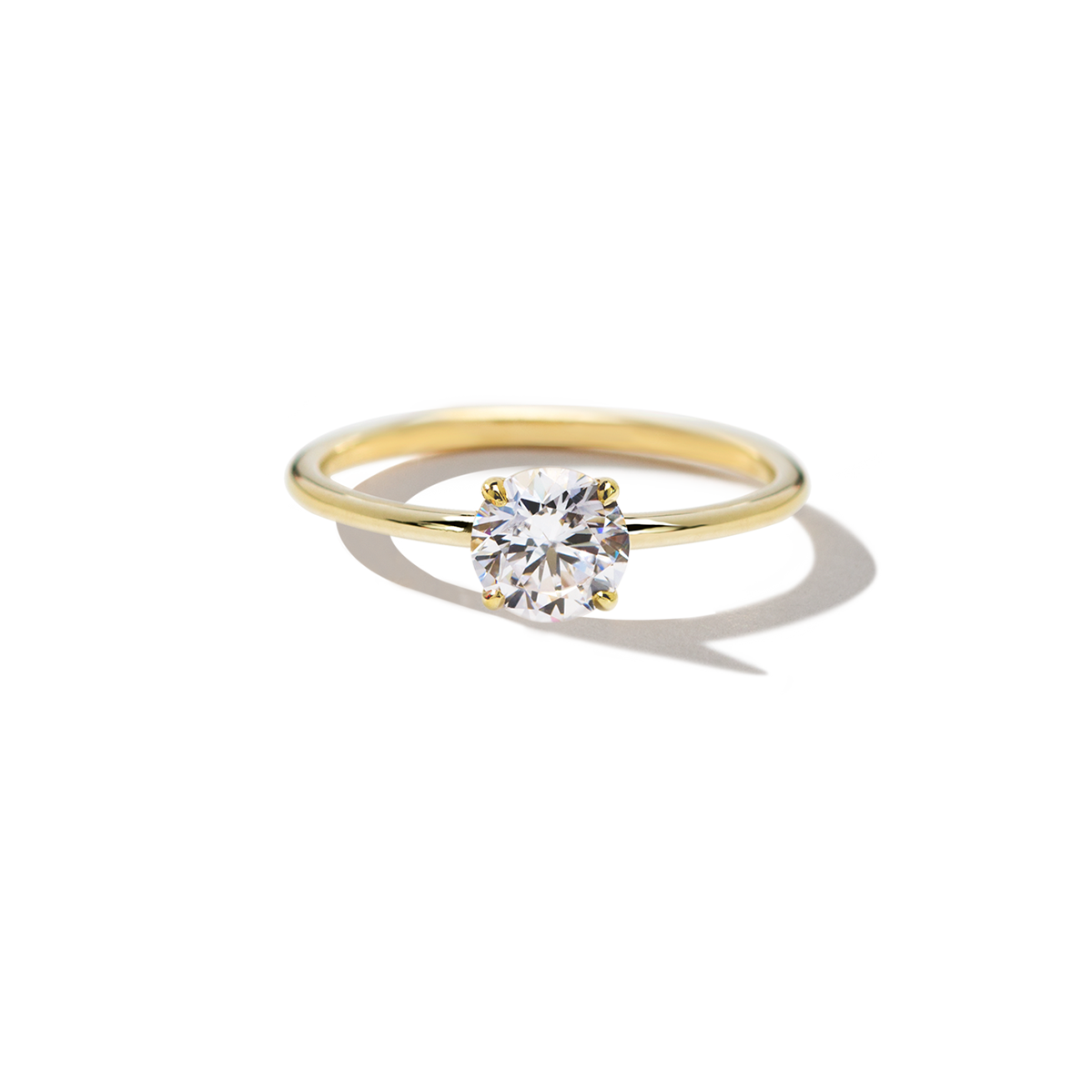 JBJ Solitaire Diamond Engagement Ring