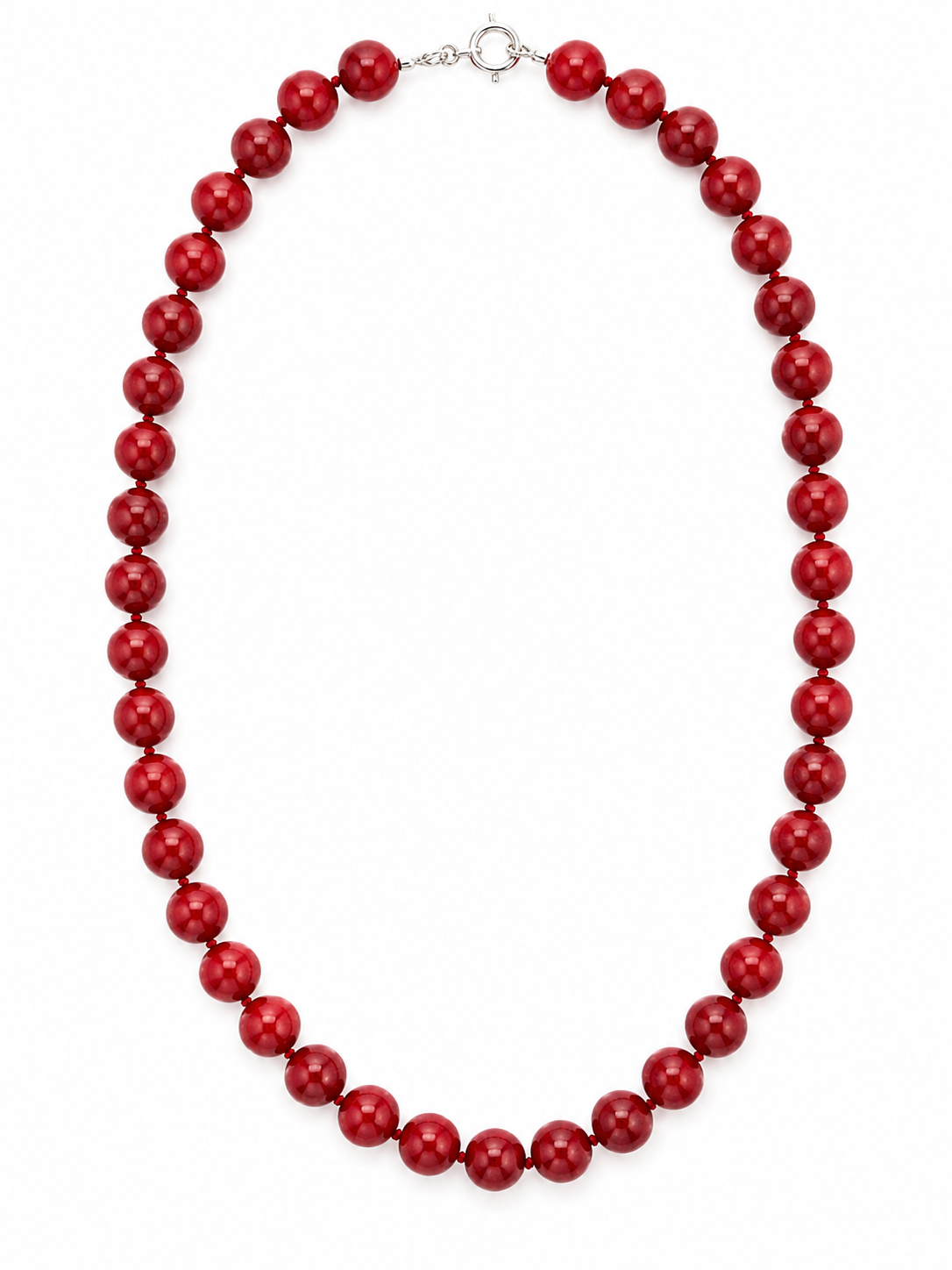 Lucky Red Bead Necklace