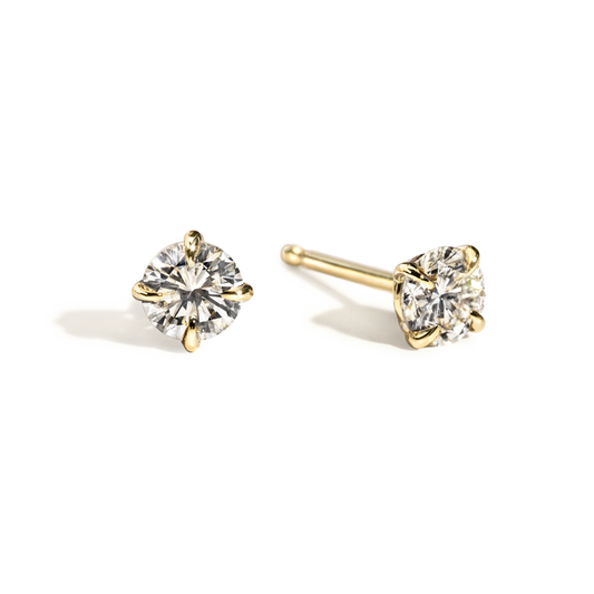 Everyday Round 4 Prong Diamond Stud