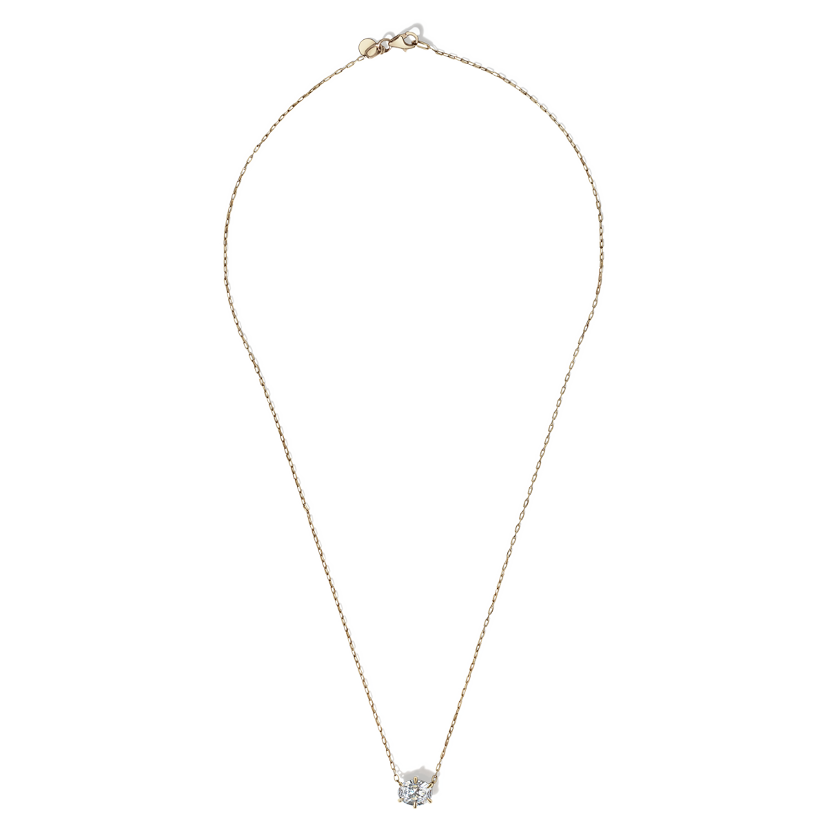 Everyday Oval Diamond Pendant
