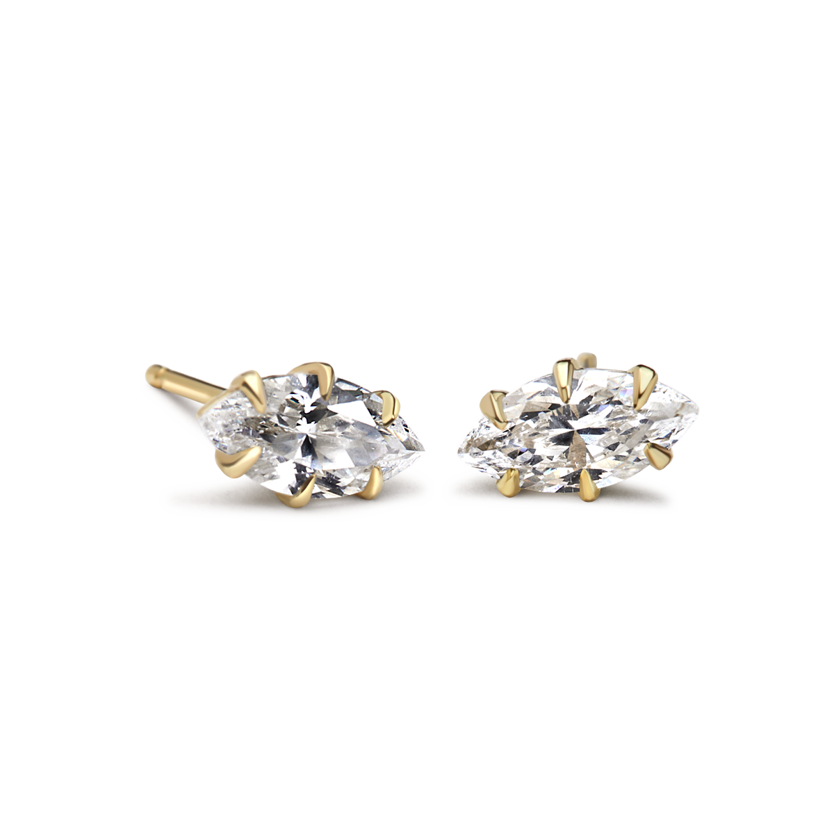 Everyday Marquise Diamond Studs