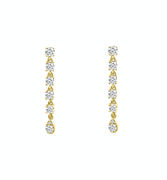 Small Betty Diamond Earrings