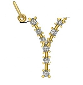 Diamond Constellation Initial Pendant