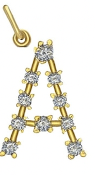 Diamond Constellation Initial Pendant