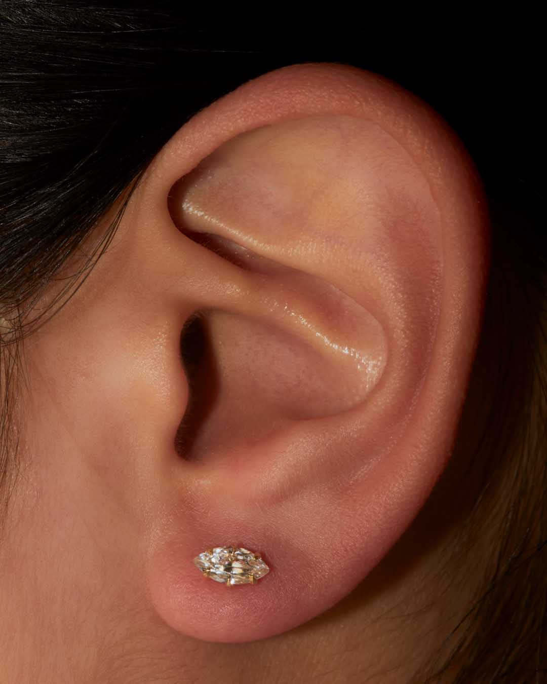 Everyday Marquise Diamond Studs