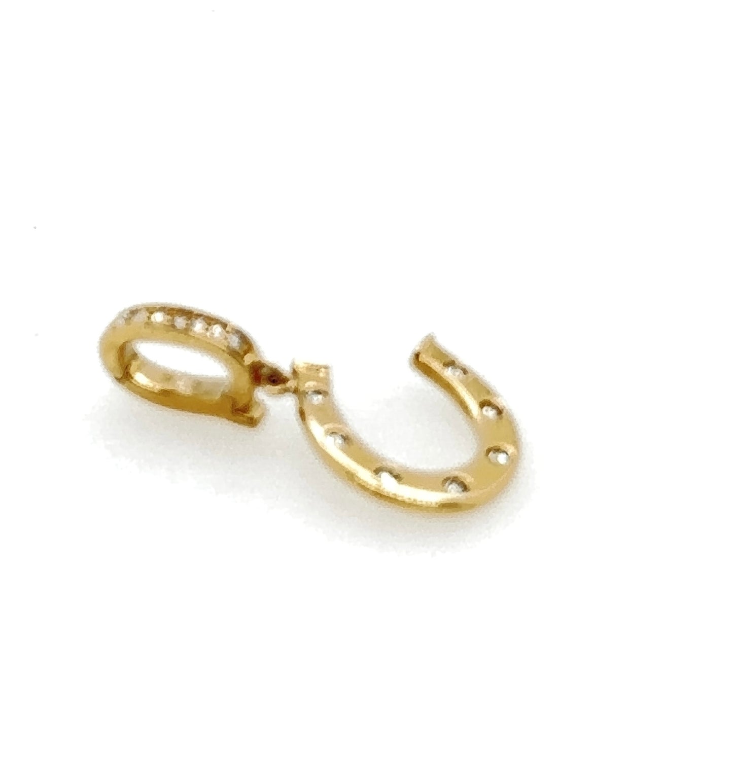 Baby Horseshoe Clip Charm