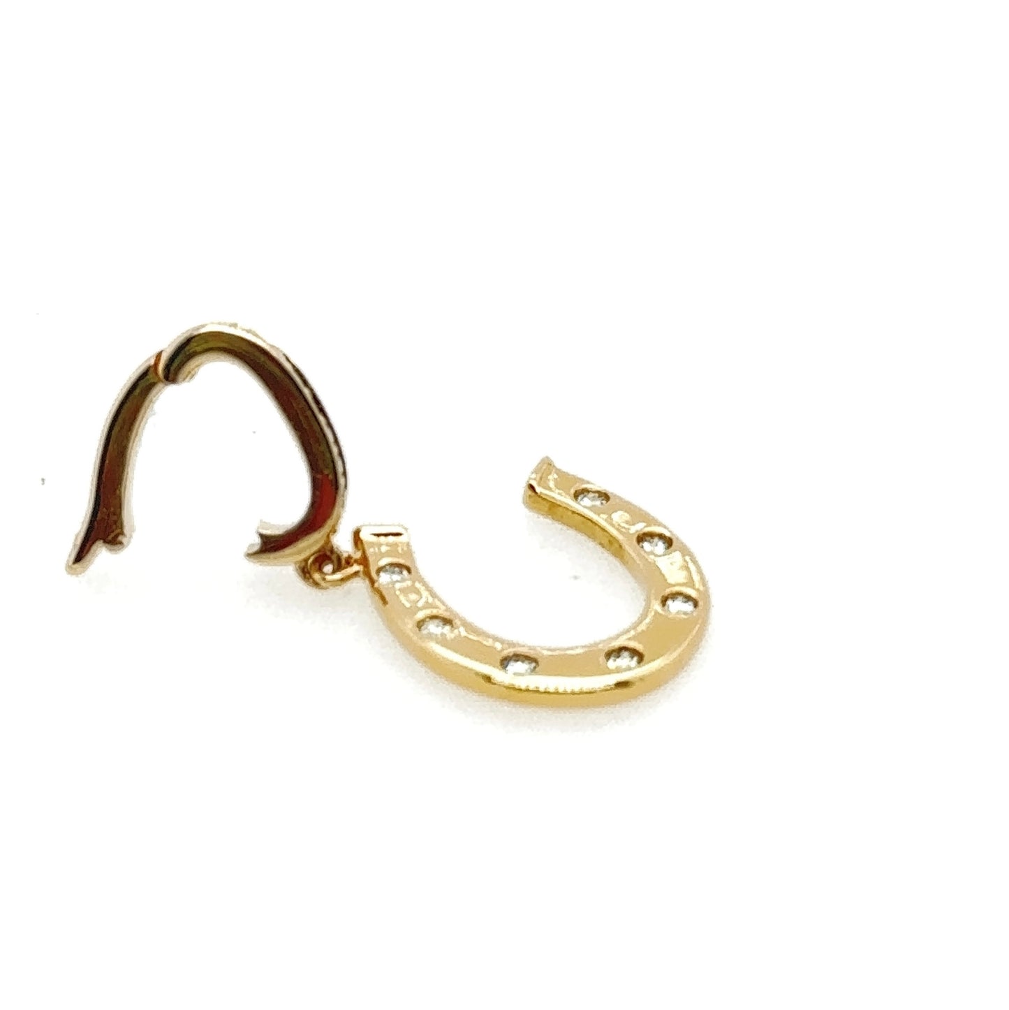 Baby Horseshoe Clip Charm
