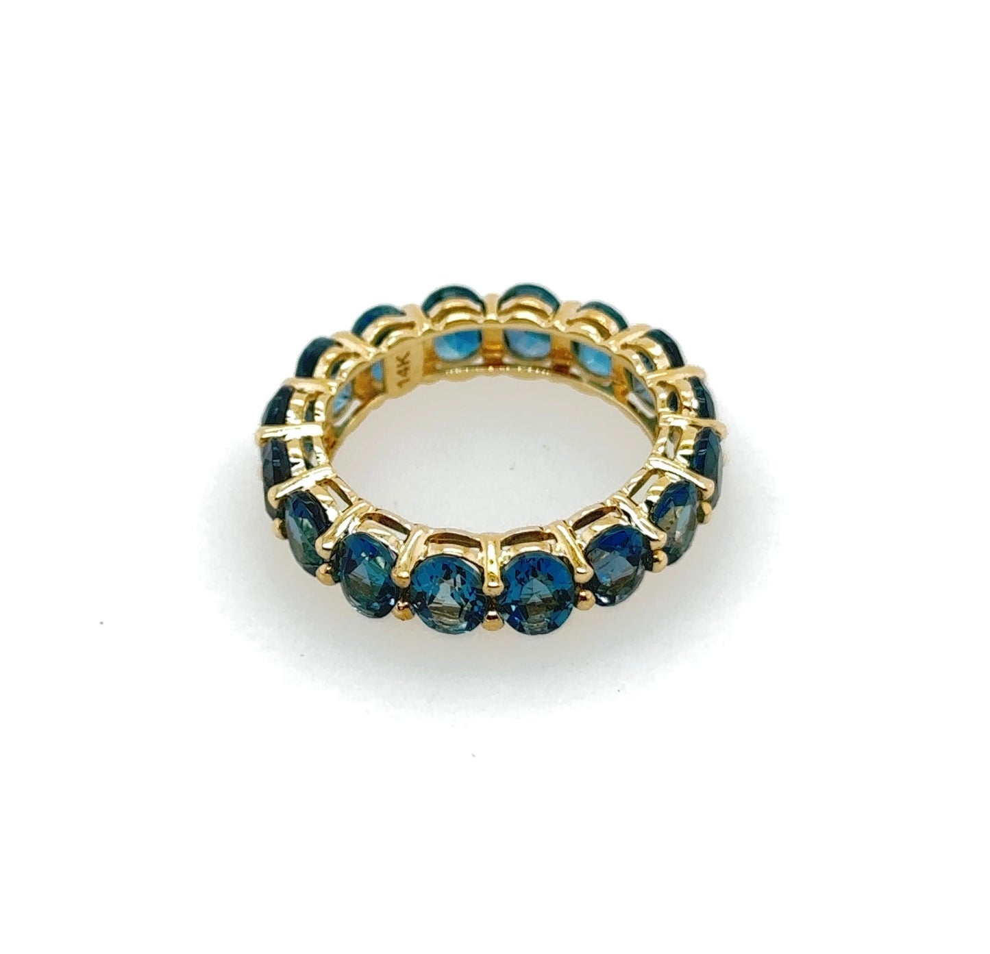 Gemstone Eternity Band