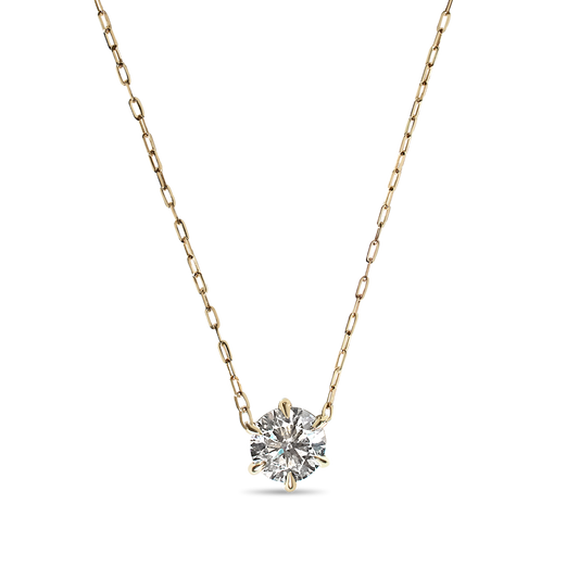 Everyday Round Diamond Pendant