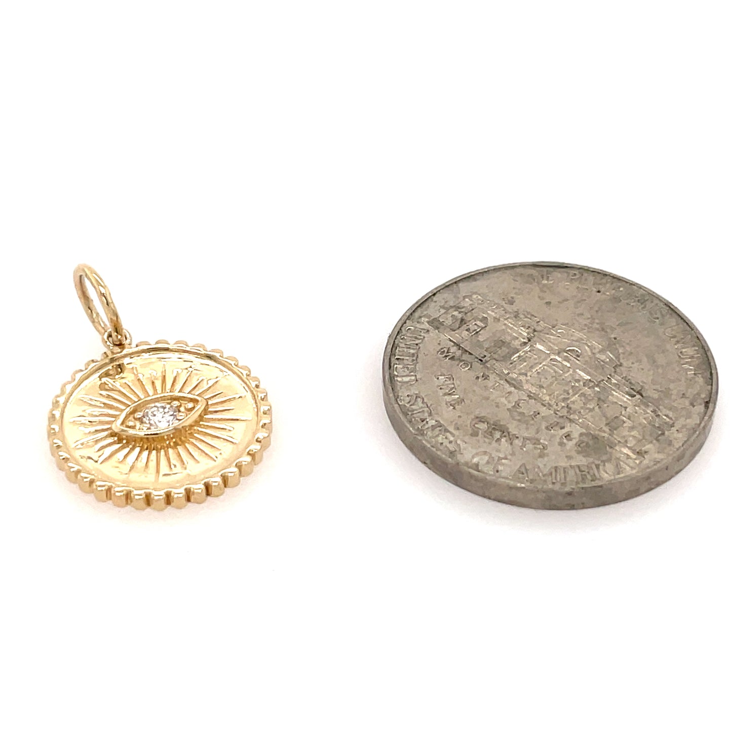 Des Evil Eye Pendant