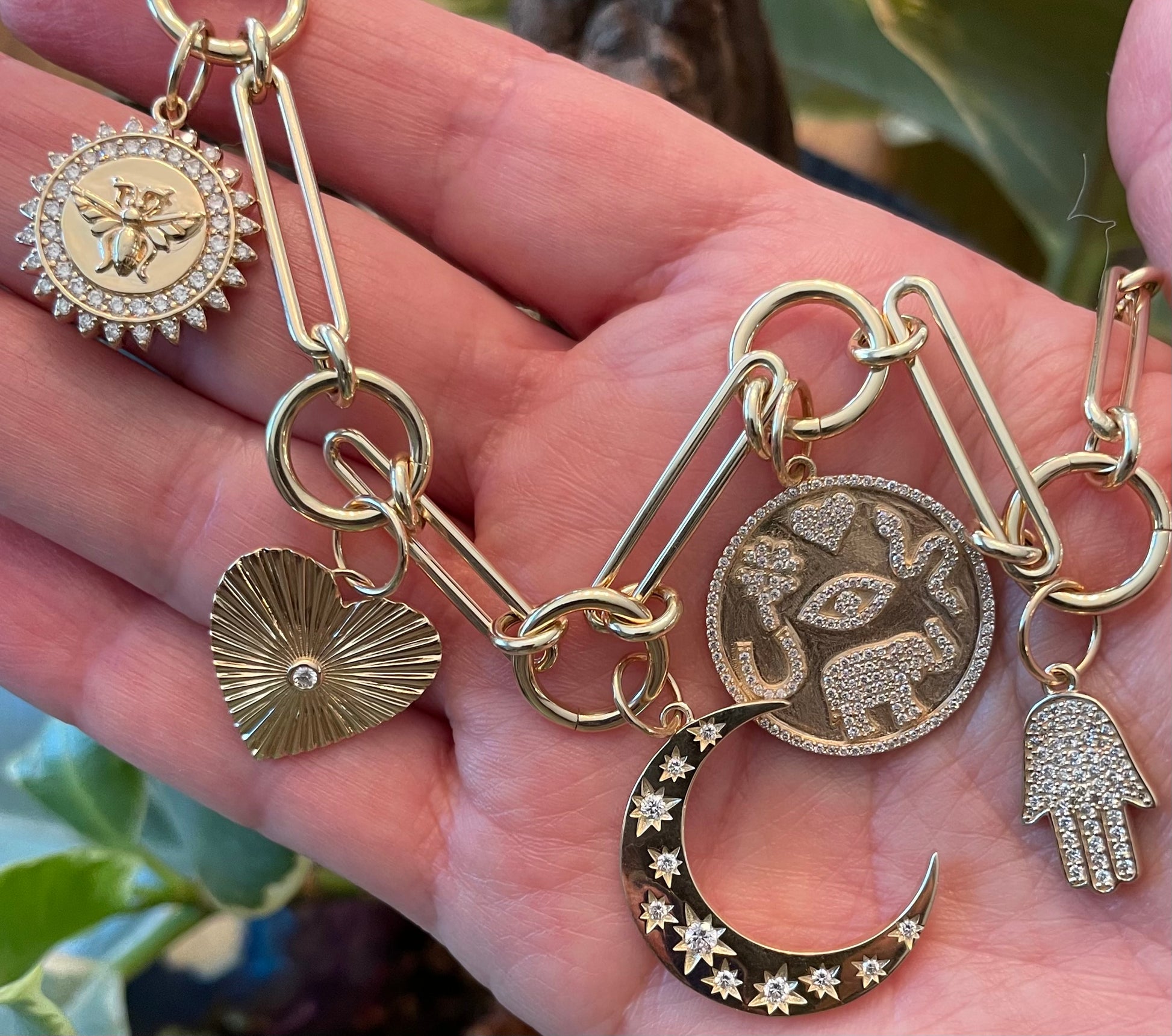 Golden Hamsa