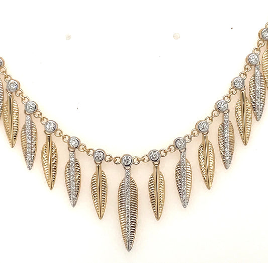 Rise Feather Necklace