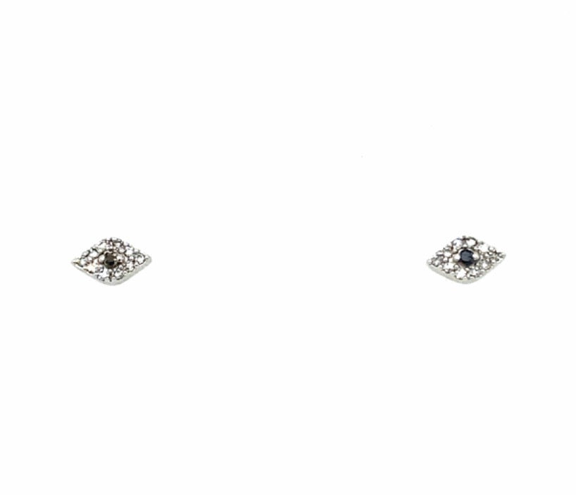 Baby Evil Eye Earrings