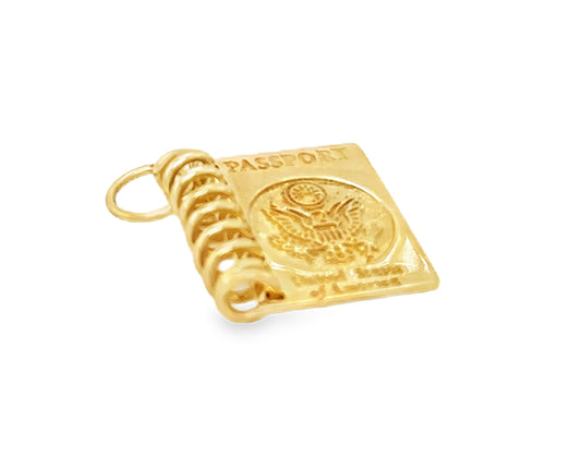 Golden Passport Pendant