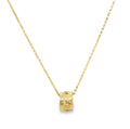 White Topaz Roundel Necklace