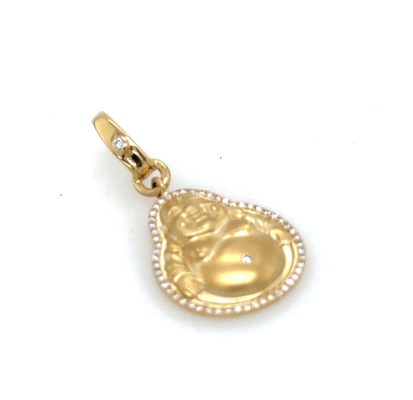 Baby Buddha Diamond Enhancer Pendant