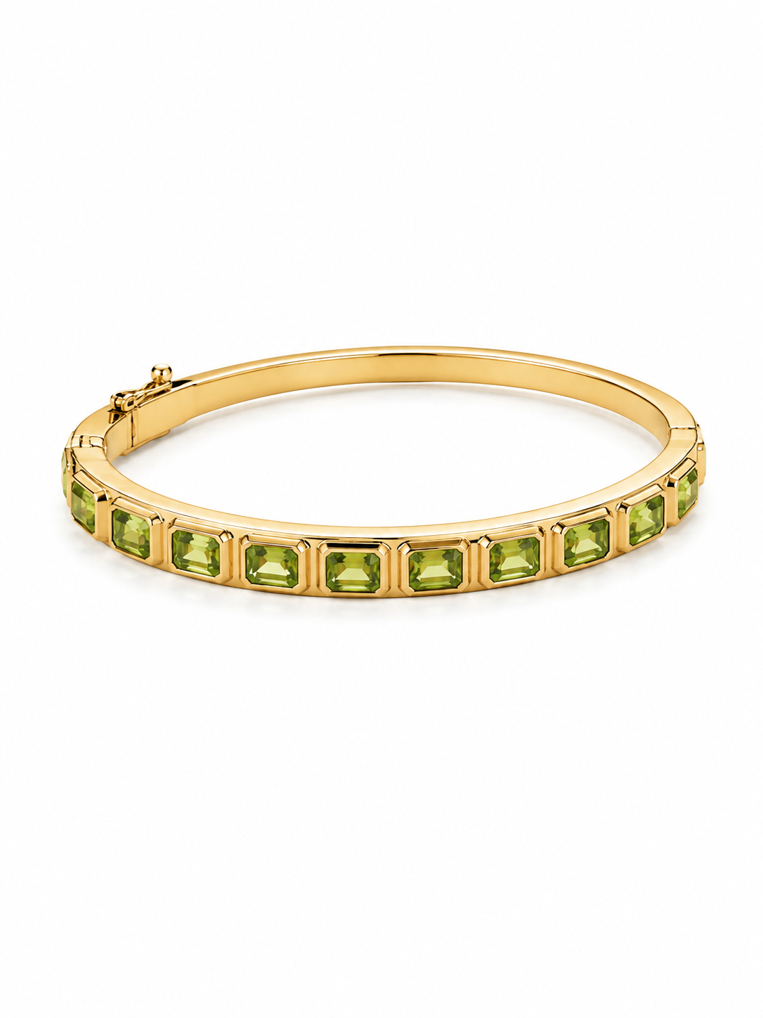 Peridot Horizon Bangle
