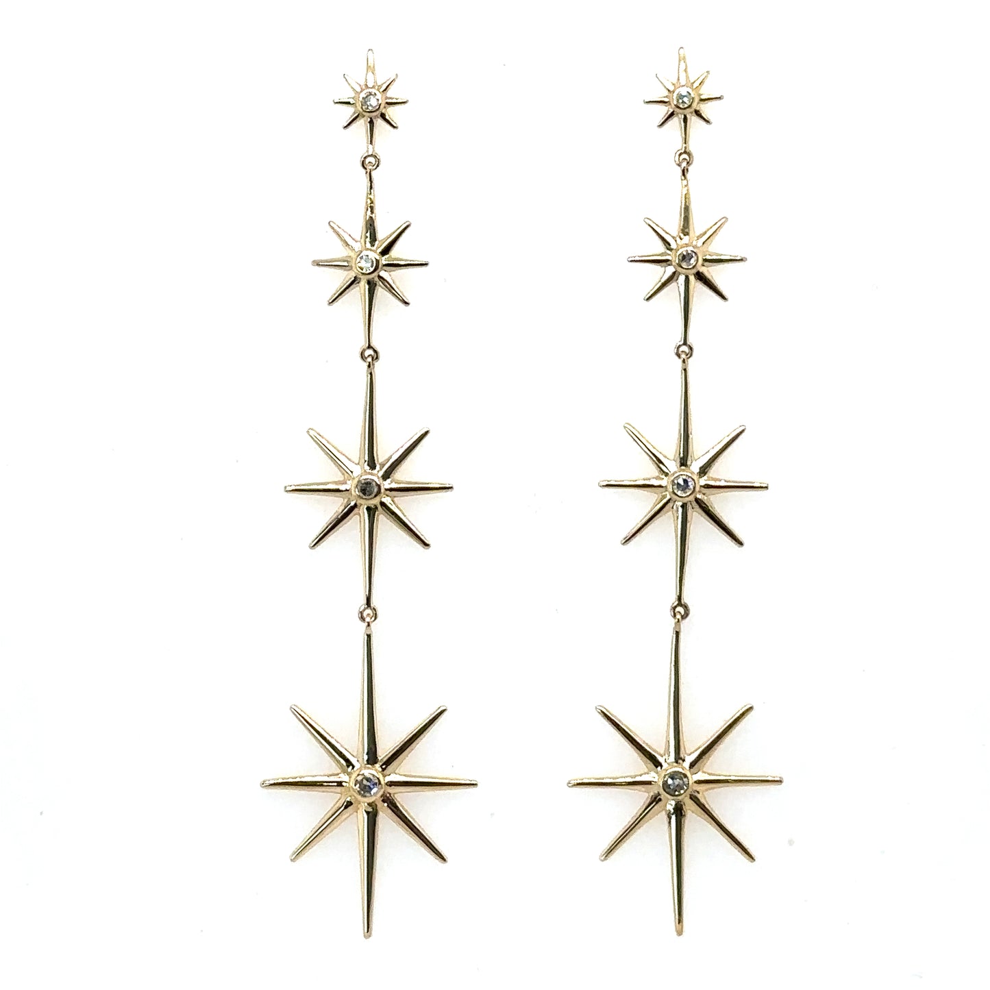 Celestial Star Drop Earring