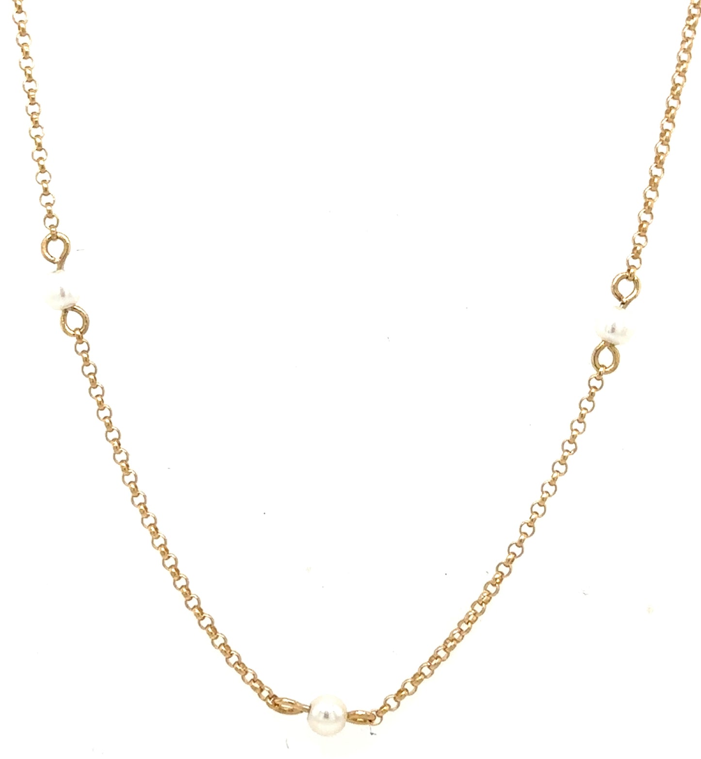 Junie Pearl Station Necklace