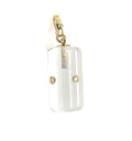 Cylinder Crystal & Diamond Enhancer Pendant