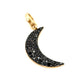 Love you to the Moon Diamond Clasp Enhancer Pendant