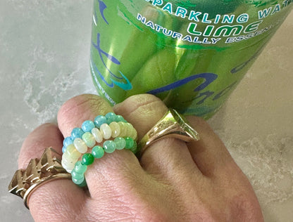 Luxe Stretch Bead Rings