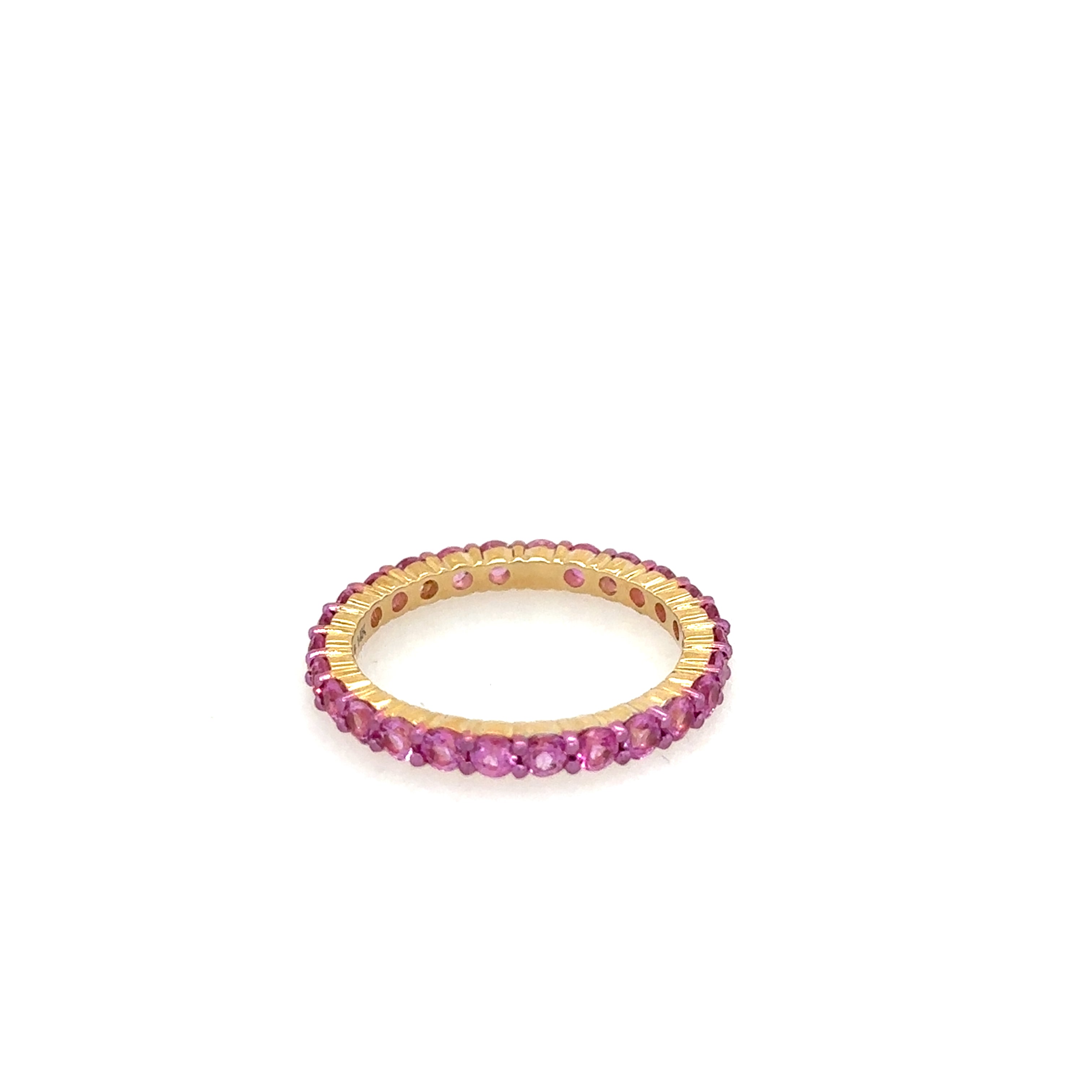 Gemstone Eternity Band