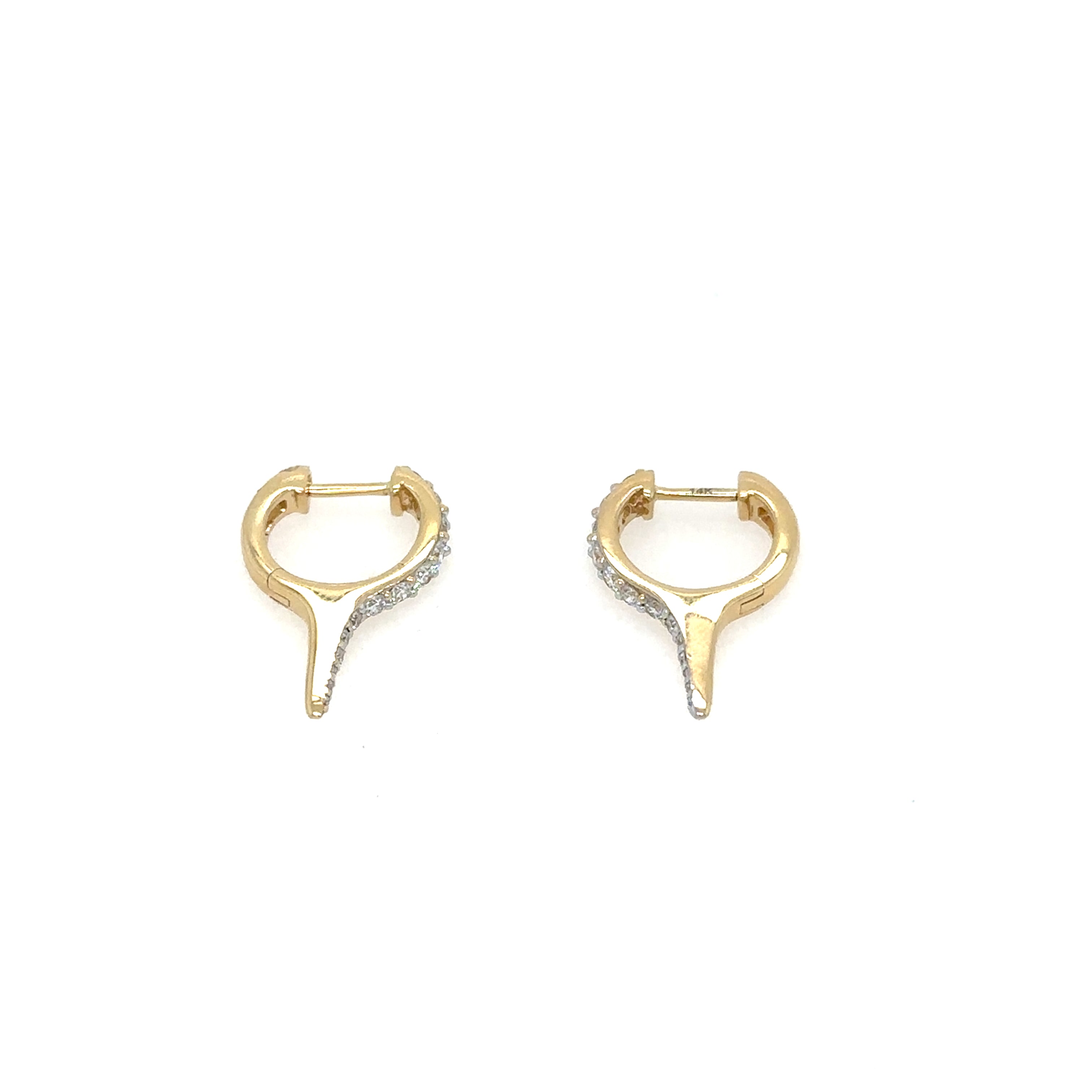 Baby Diamond Spear Earring