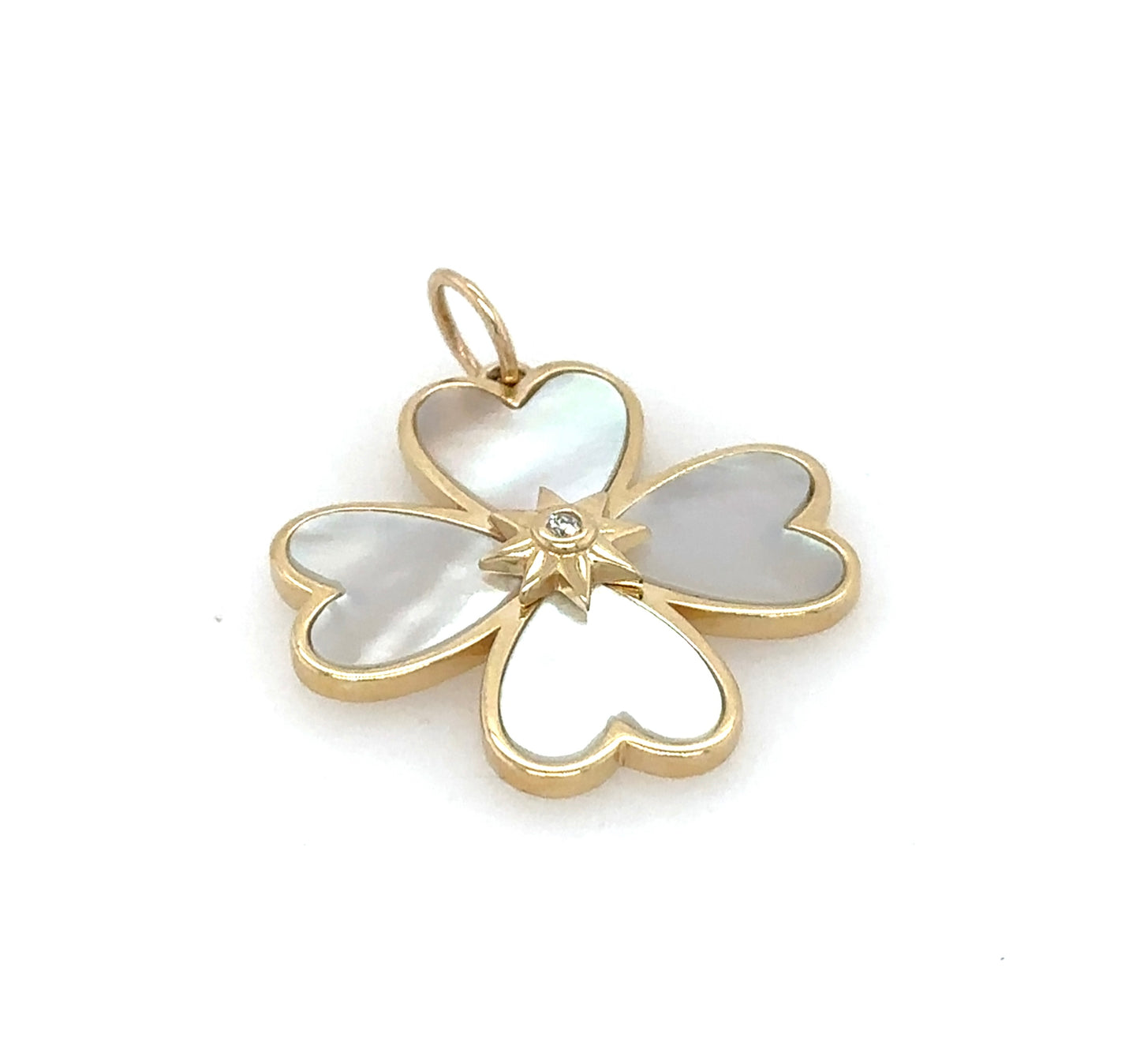 Finola Four Leaf Clover Pendant